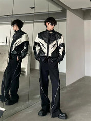 Zeus Black Leather Jacket