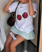 Two Cherries Baby Tee