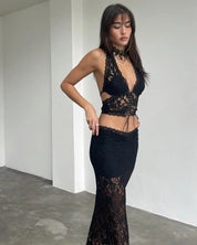 Noir Lace Set