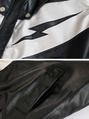 Zeus Black Leather Jacket