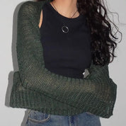 Black Bolero Soft Knit