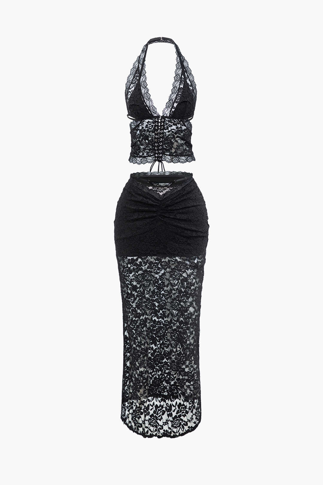 Noir Lace Set