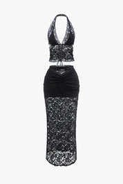 Noir Lace Set