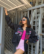 Punk Reflective Racing Jacket