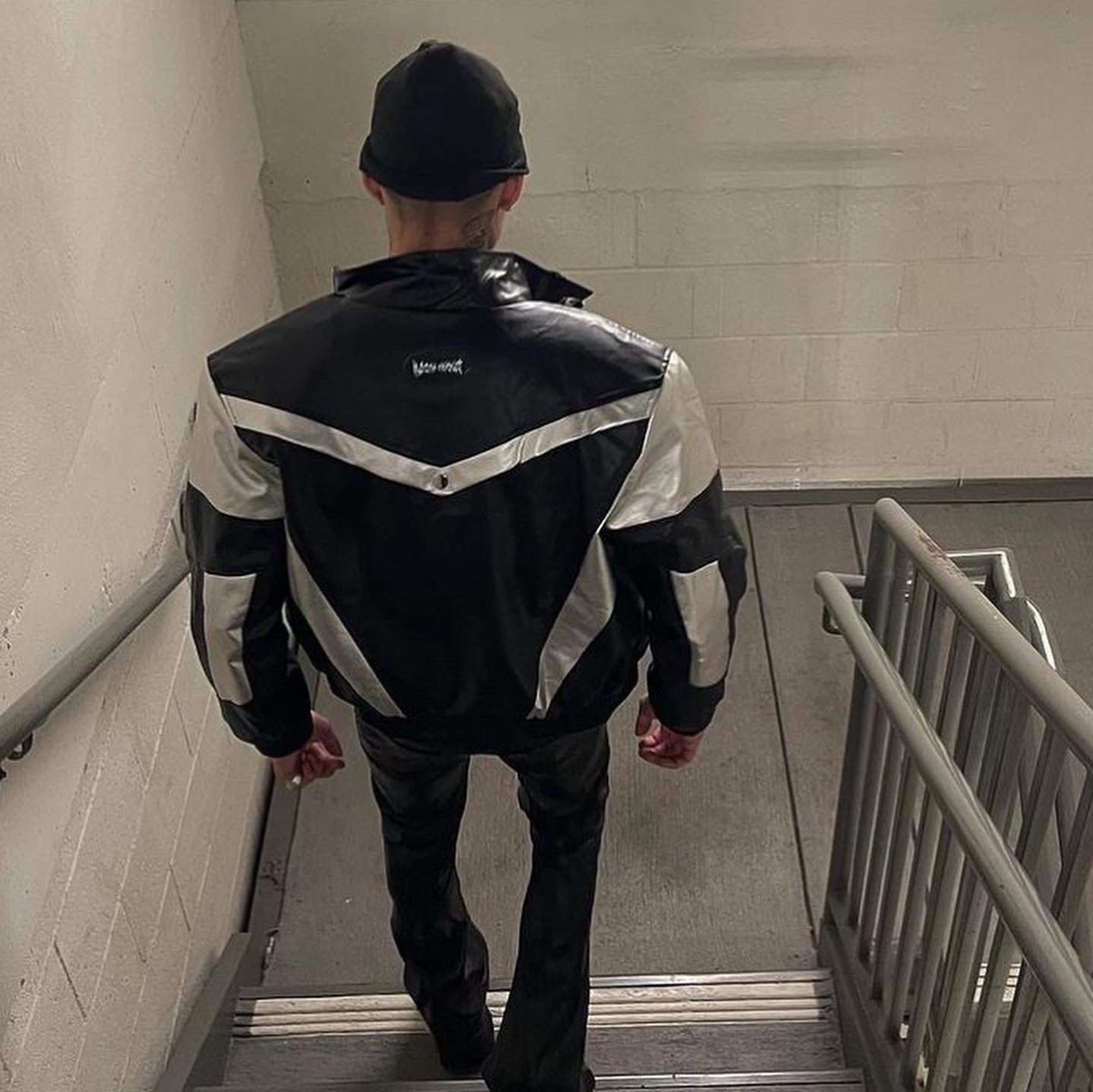Zeus Black Leather Jacket