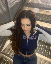 Rockmore Zip Up Cardi Top