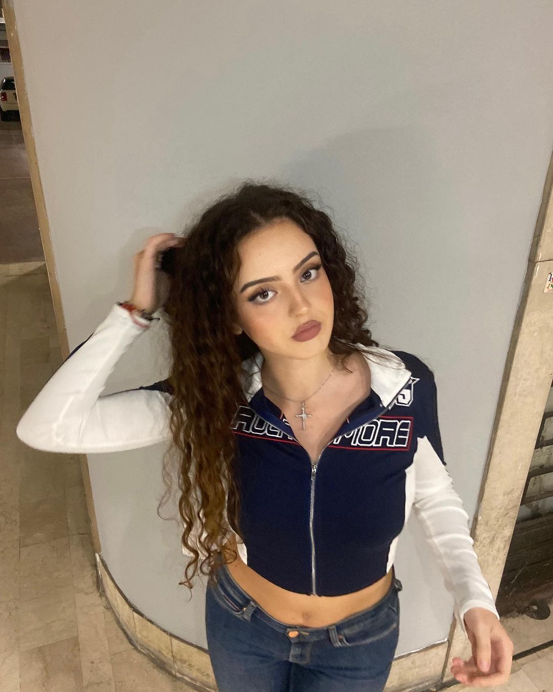 Rockmore Zip Up Cardi Top