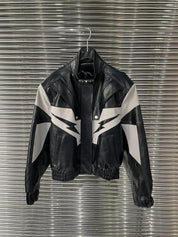 Zeus Black Leather Jacket