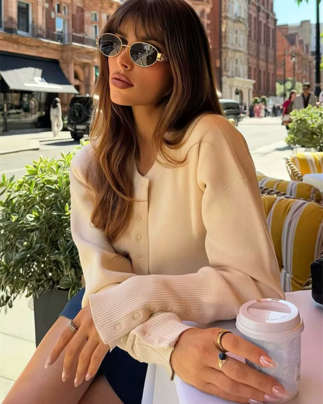 Chic Ribbed Knit Top