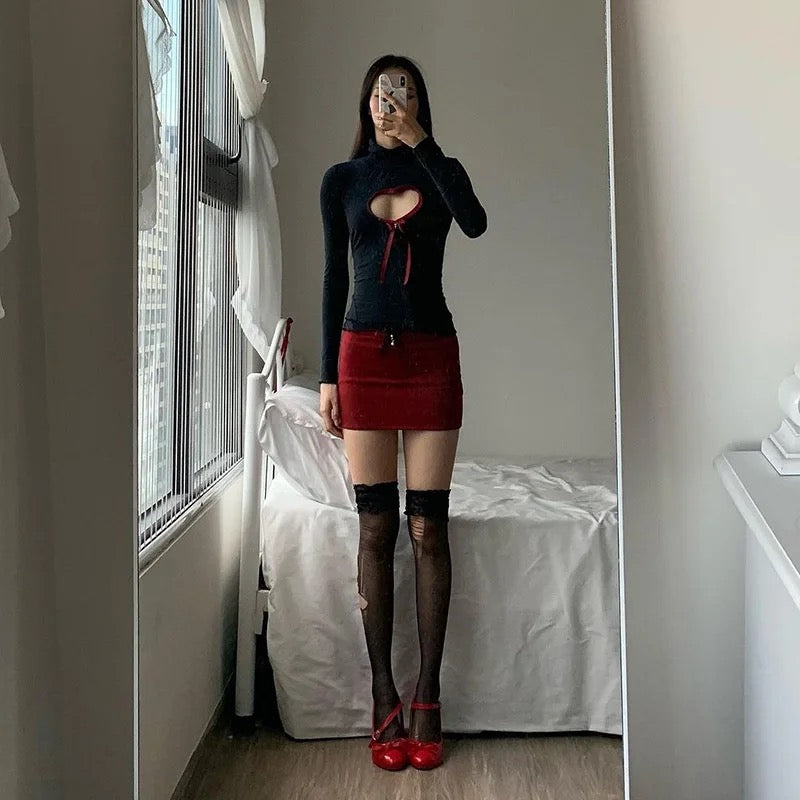 Heart Long Sleeve Top
