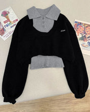 Black Grey Winter Set