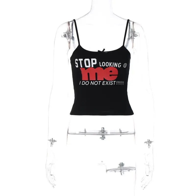 Stop Looking At Me Tank Top