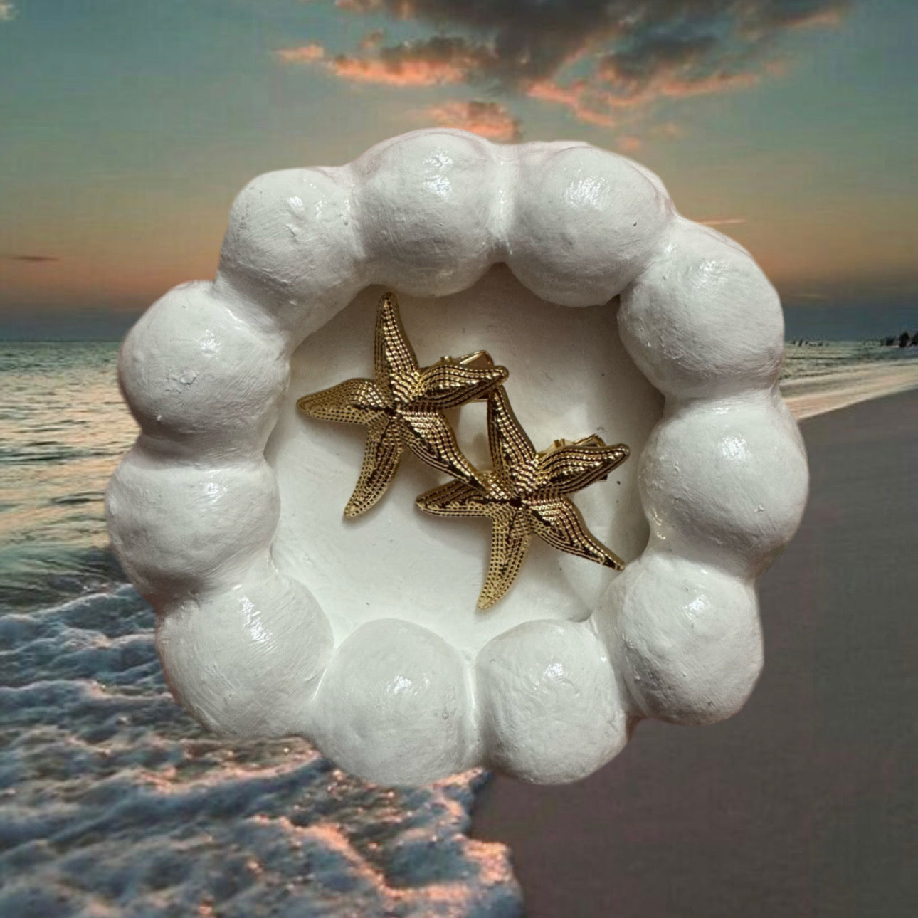 Beach inspired hairclip