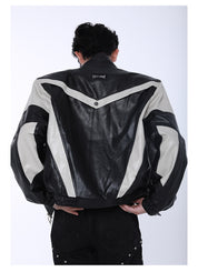 Zeus Black Leather Jacket