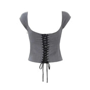 Jane Two Piece Grey Set
