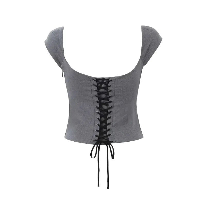 Jane Two Piece Grey Set