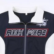 Rockmore Zip Up Cardi Top