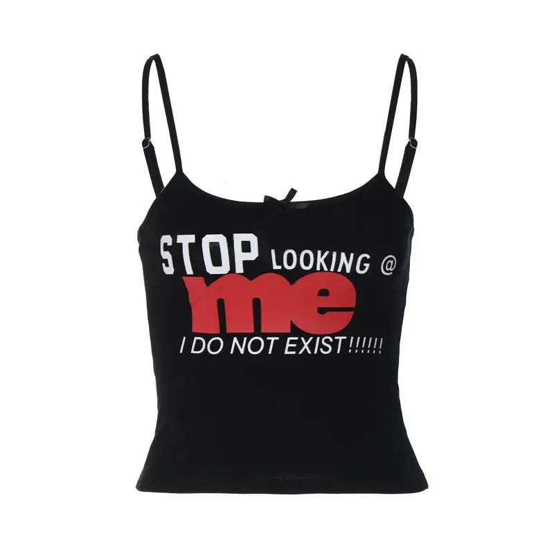 Stop Looking At Me Tank Top