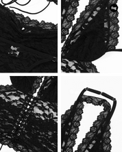 Noir Lace Set