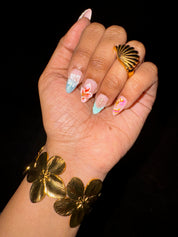 Flower Arm Bracelet