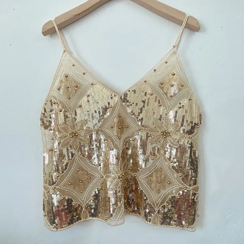 Beaded Ibiza Top