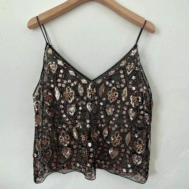 Beaded Ibiza Top