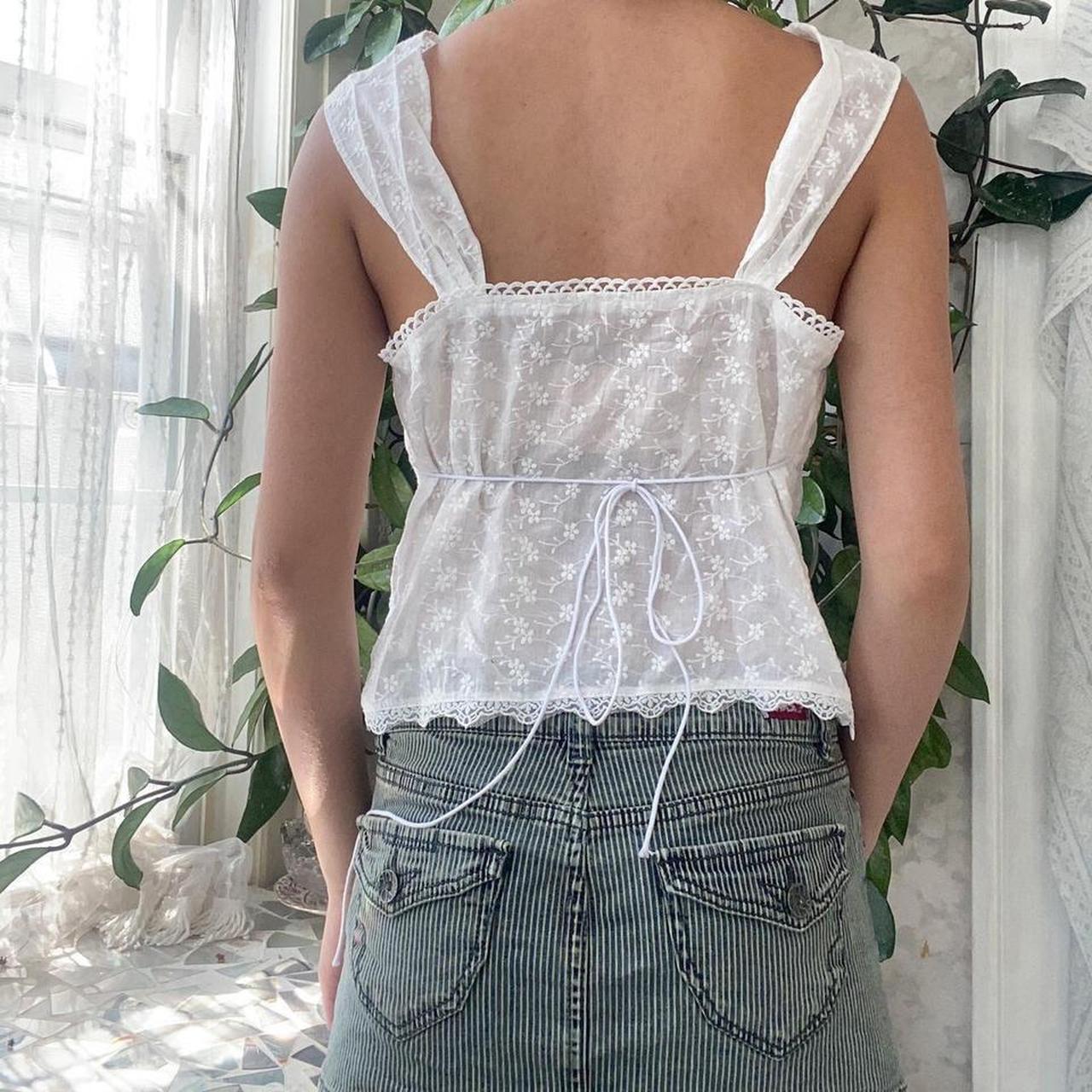 Sheer White Top
