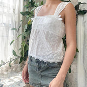 Sheer White Top