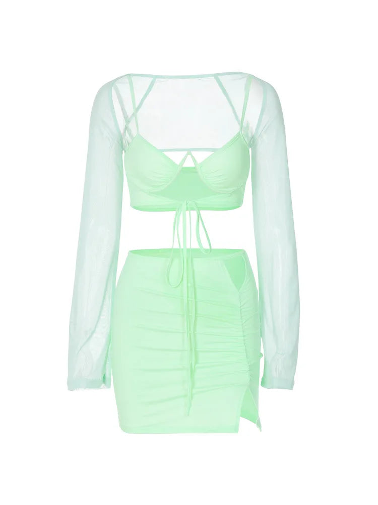 Lucy Mint Green 3 pcs Set