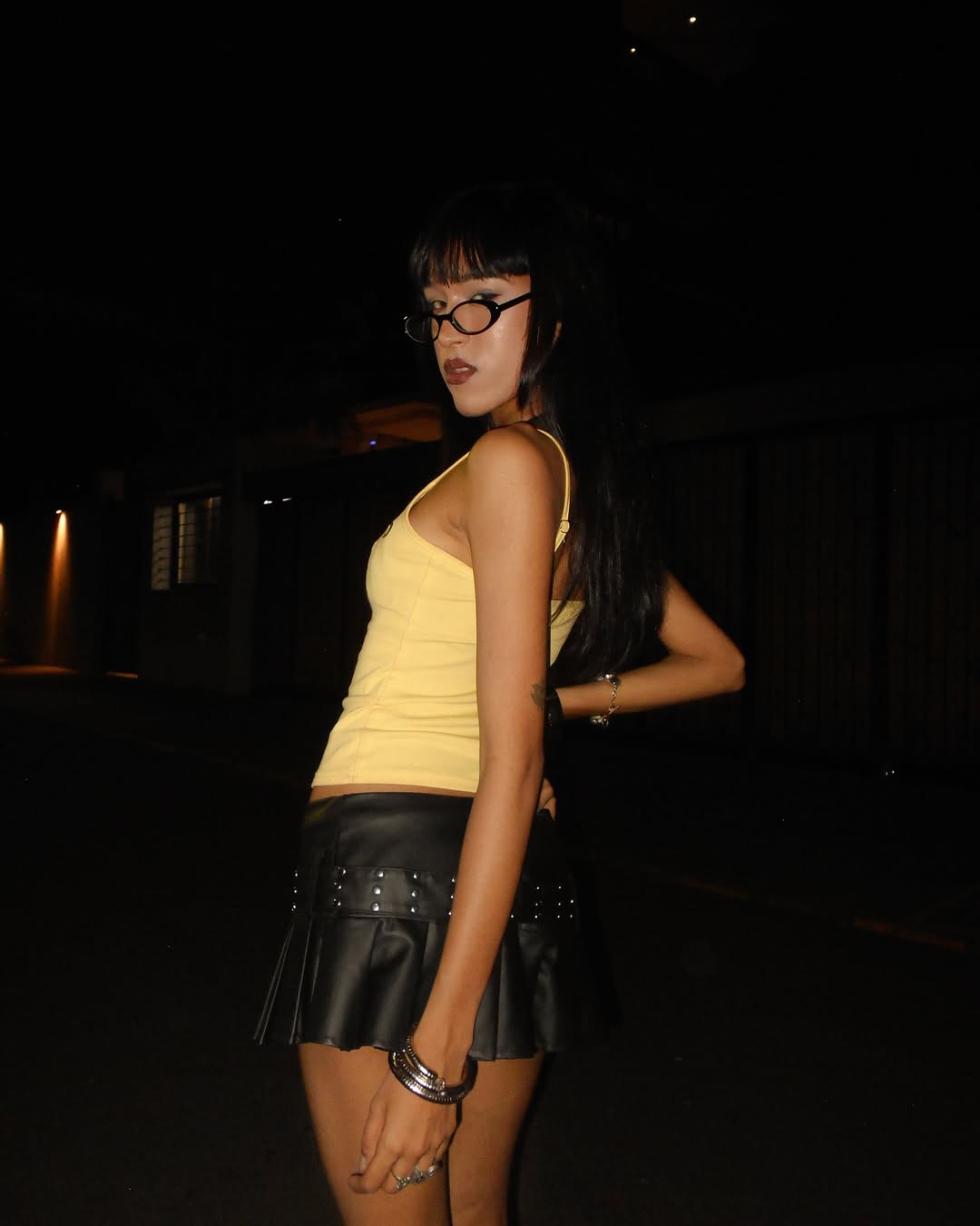 I’m Out Of My Mind Yellow Tank Top