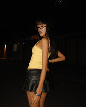 I’m Out Of My Mind Yellow Tank Top