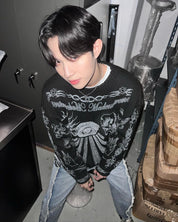 Hayden Black Goth Pullover Jacket