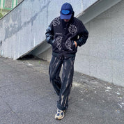 Black Varsity Jacket