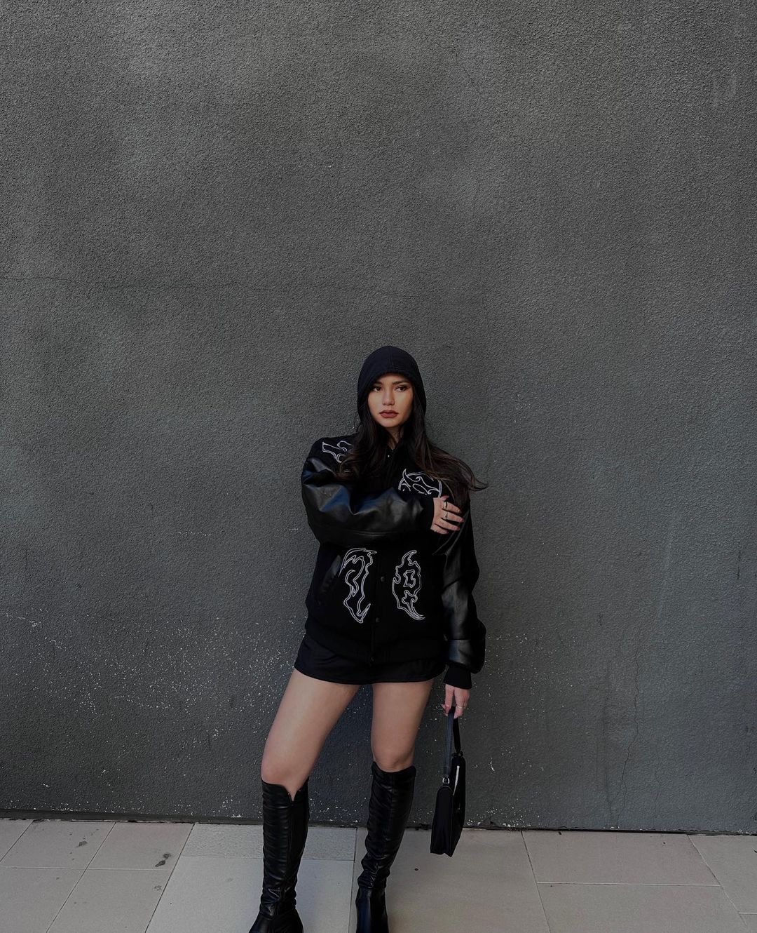 Black Varsity Jacket
