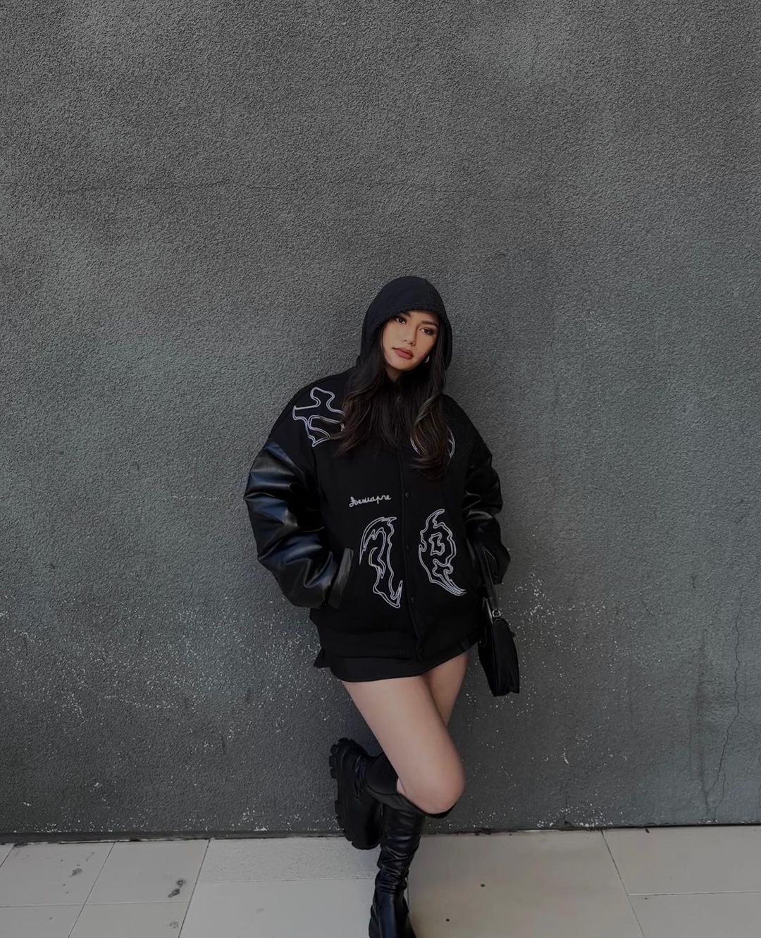 Black Varsity Jacket