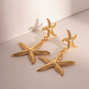 Double Starfish Earring