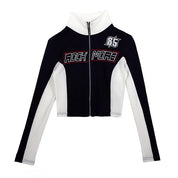 Rockmore Zip Up Cardi Top