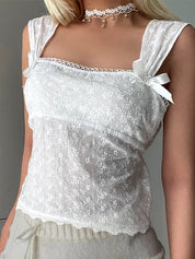 Sheer White Top