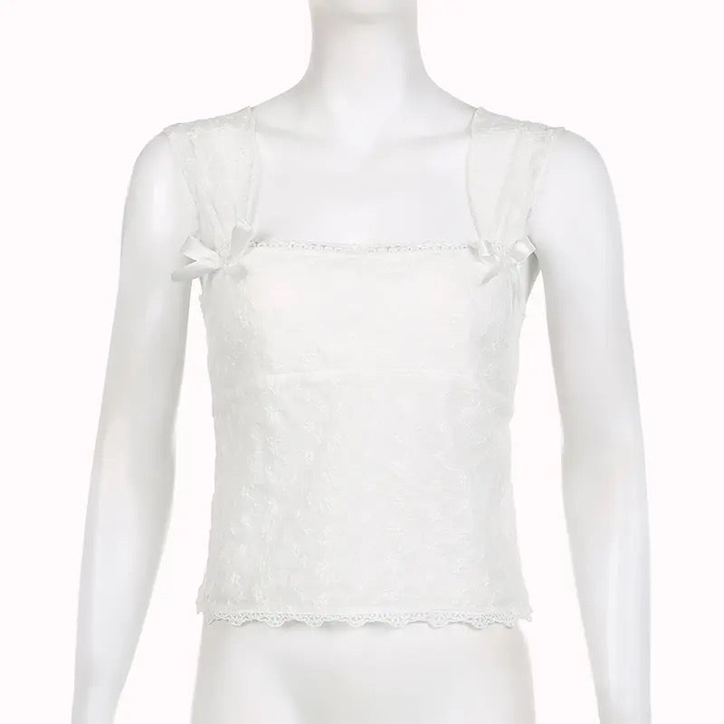 Sheer White Top