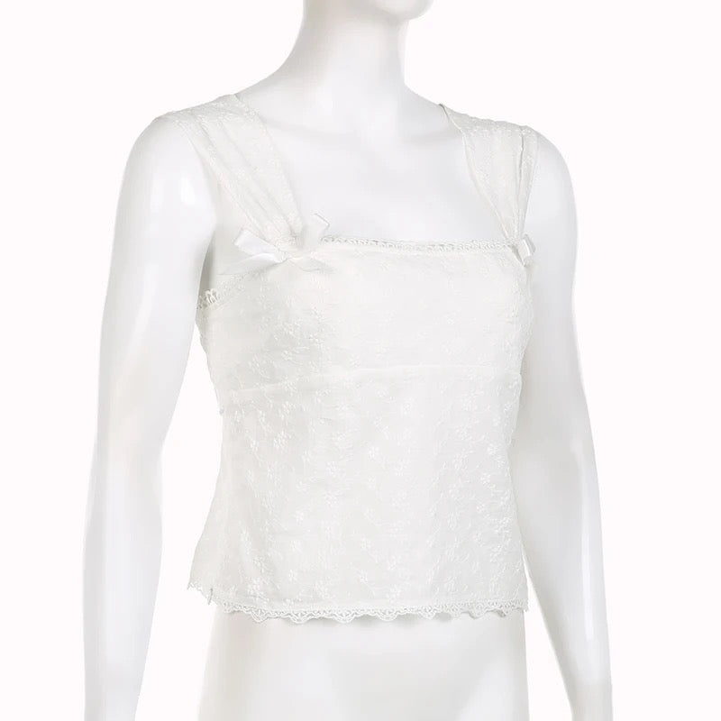 Sheer White Top
