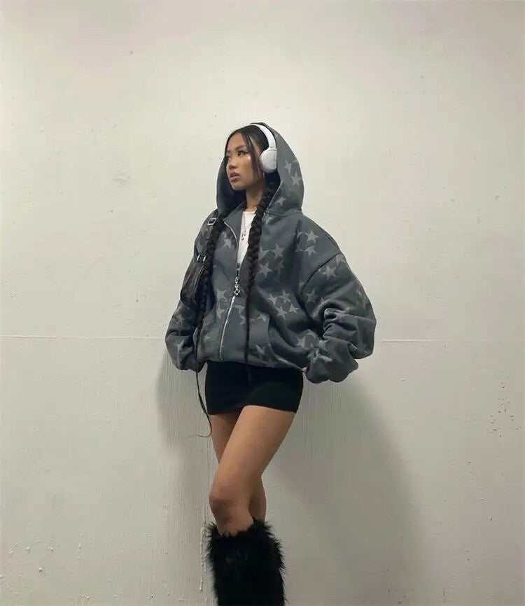 All Star Grey Zip up