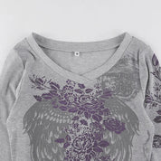 Grey Taylor Long Sleeve Top