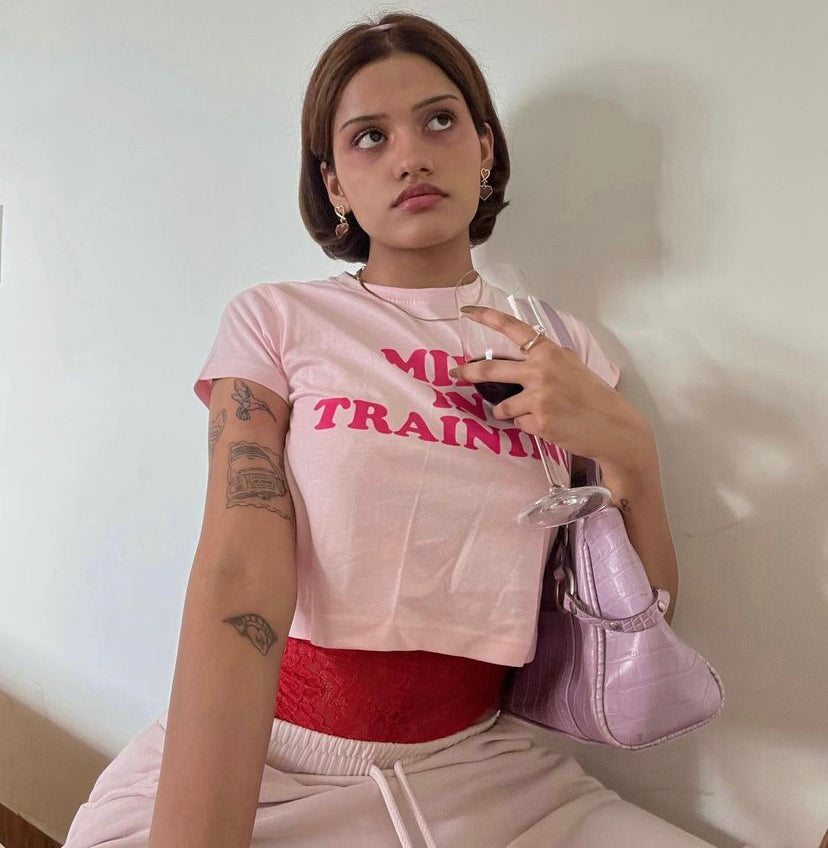 MILF In Training Cropped Tee