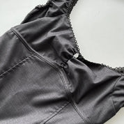 Sarah Grey Mini Dress