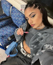 All Star Grey Zip up