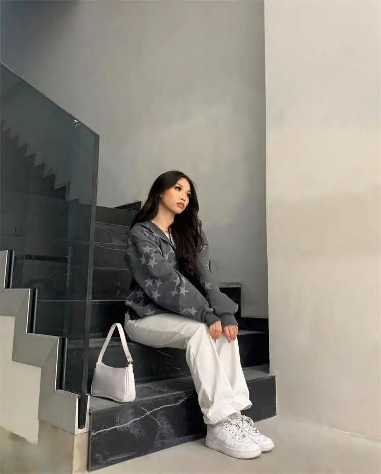 All Star Grey Zip up