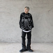 Hayden Black Goth Pullover Jacket