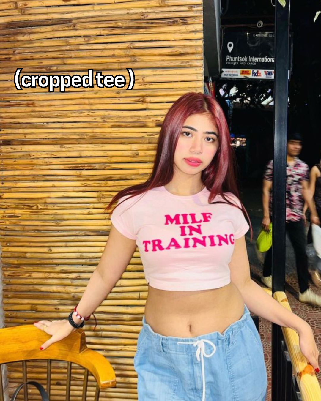 MILF In Training Cropped Tee