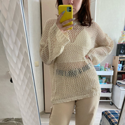Belle Light Hollow Pullover