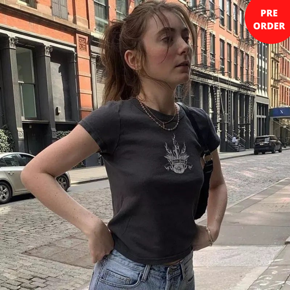 Elvis Dark Grey Top